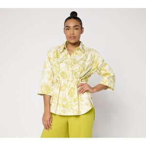 Carla Rockmore Collection Women's Top Petite PS Make Your Multi-colored